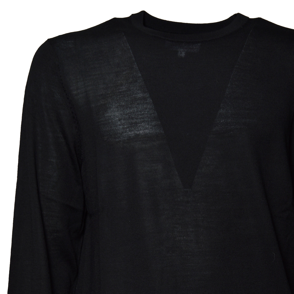 regent merino crew neck sweater 