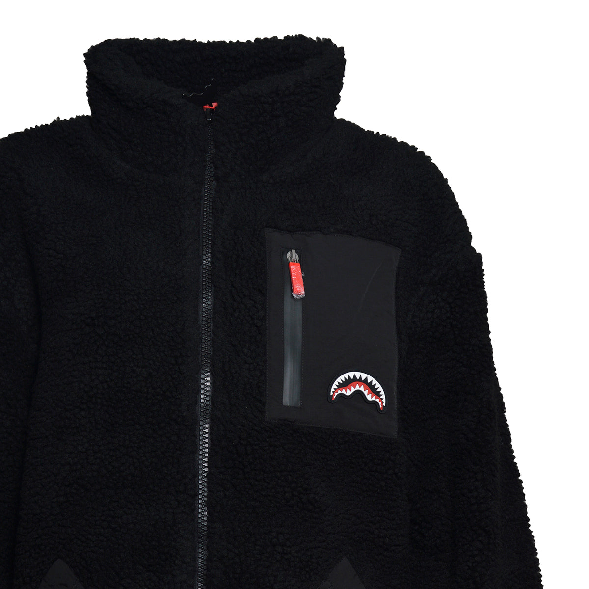 black puffer monogram teddy jacket black 