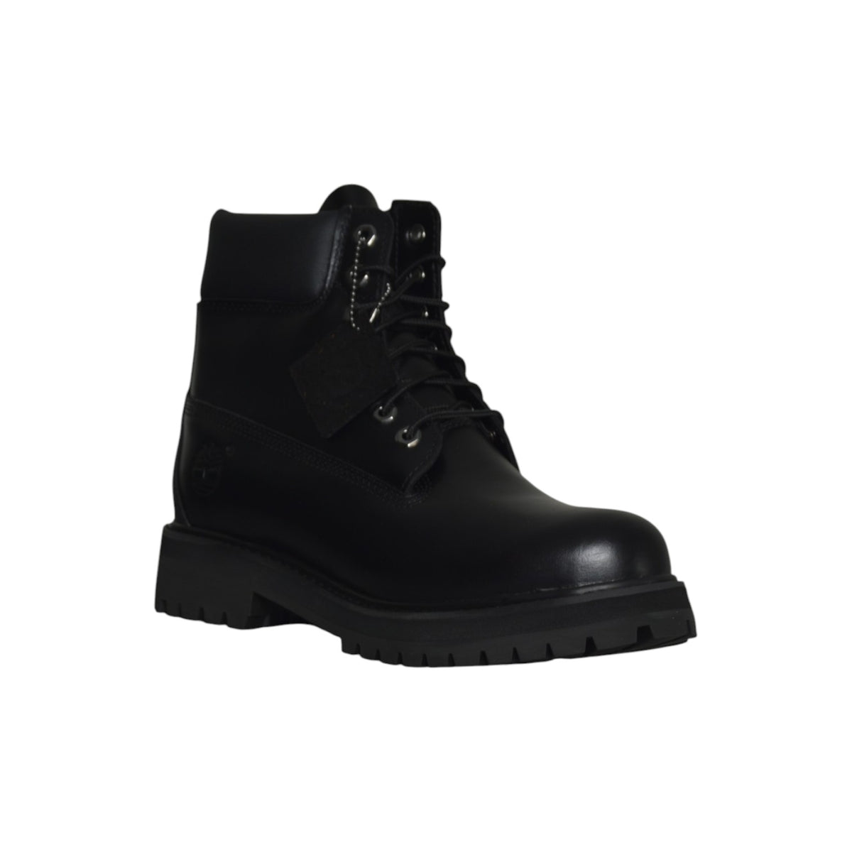 timberland heritage 6 inch lace up waterproof boot black full grain 