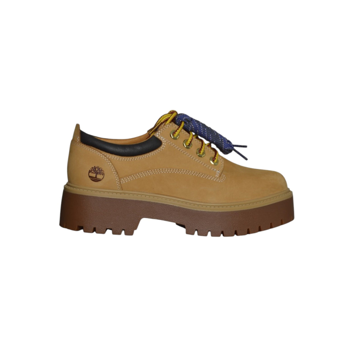 stone street lace up shoe wheat nubuck 