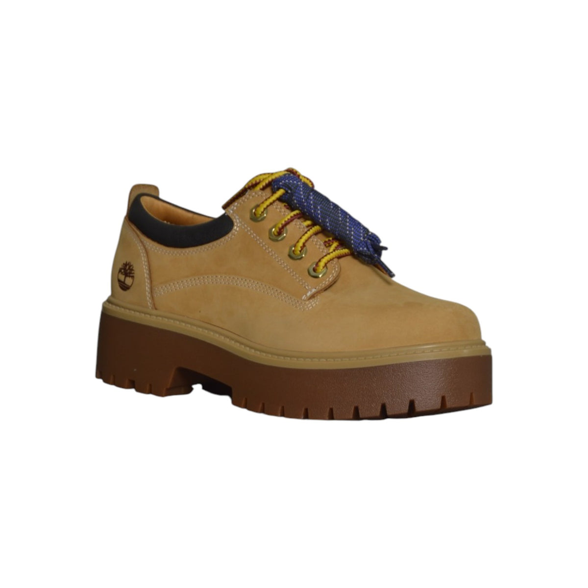 stone street lace up shoe wheat nubuck 