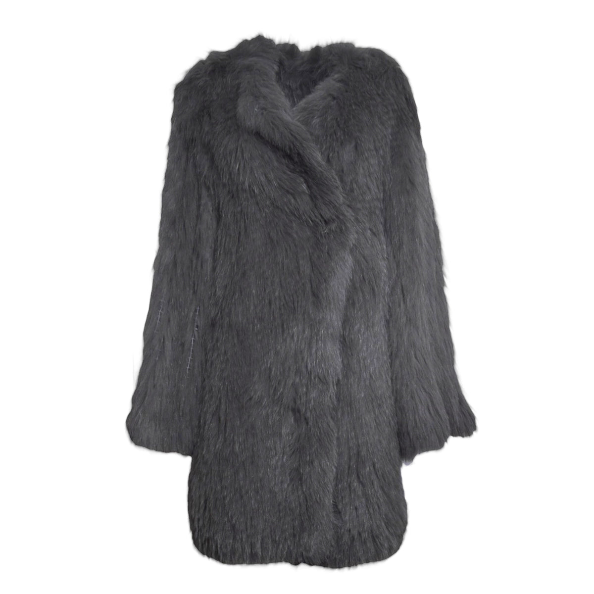 manteau fox 92cm four renard ppx tricote 