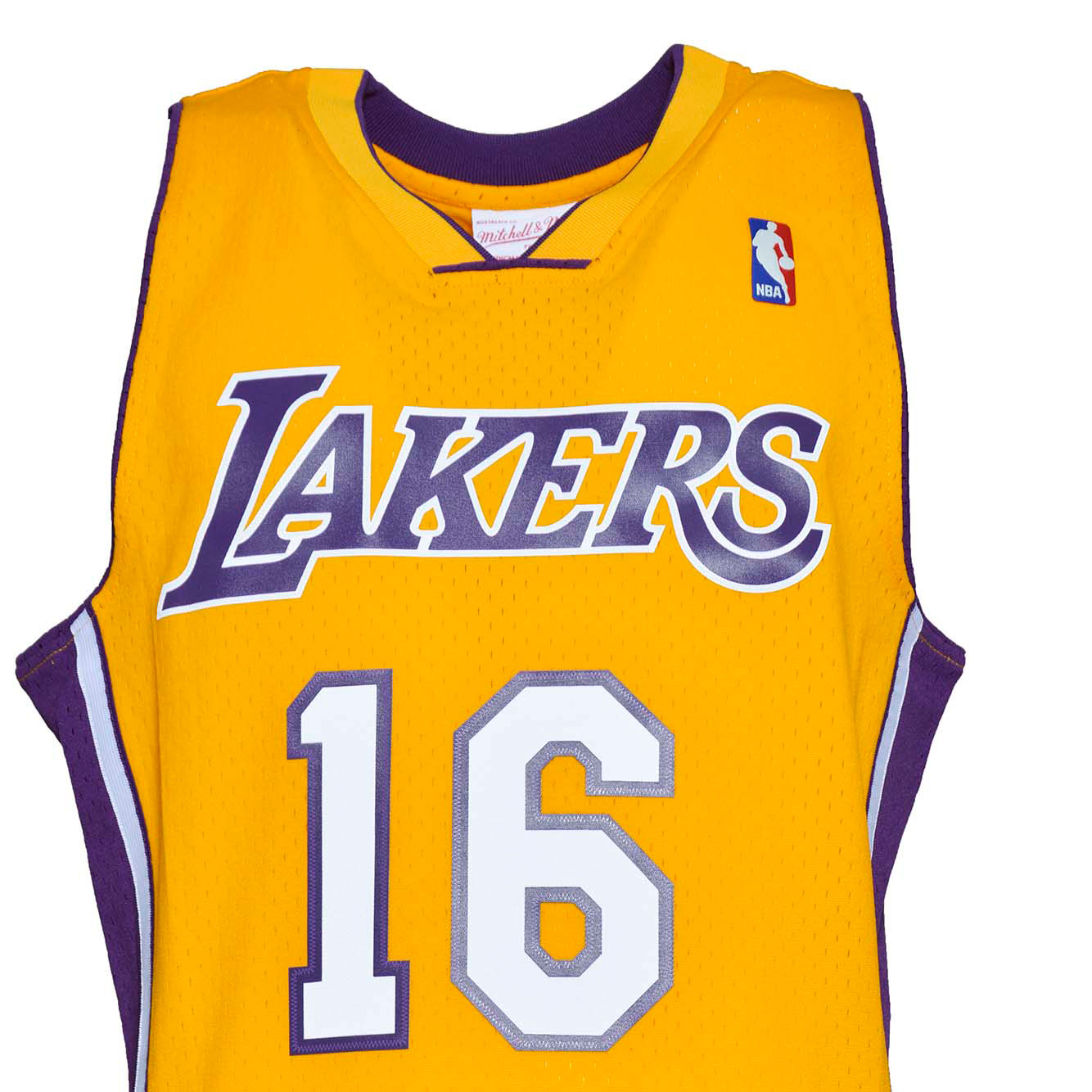 Canotta NBA Los Angeles Lakers in jersey #16 Mitchell & Ness