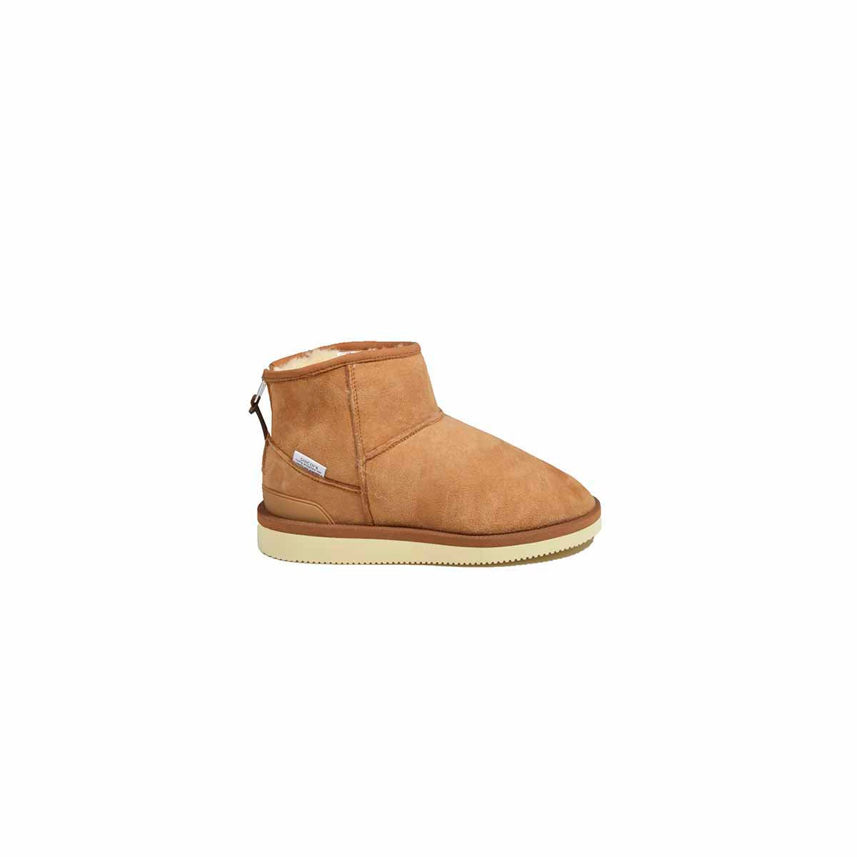 Stivaletto Els suede con pelo marrone Suicoke