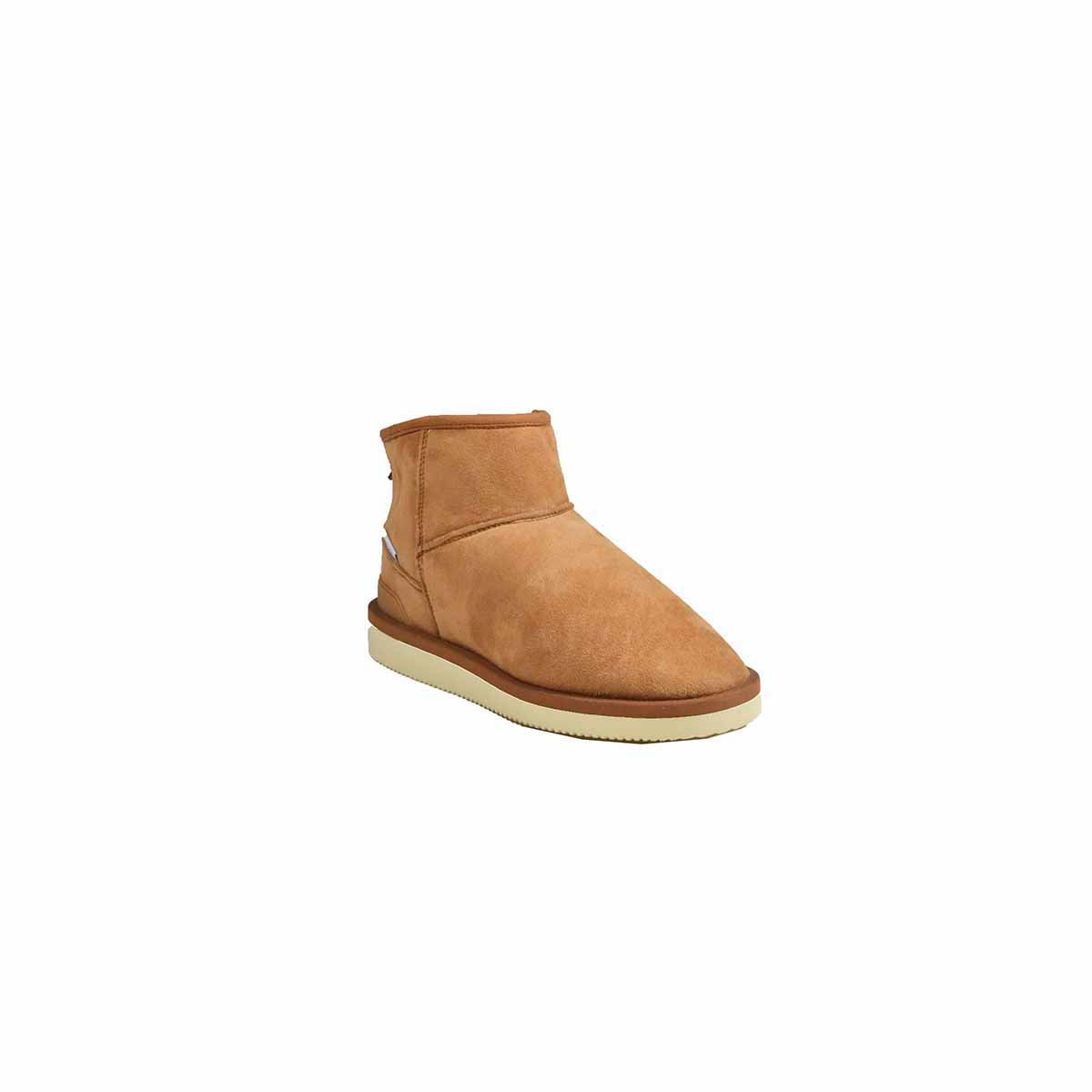 Stivaletto Els suede con pelo marrone Suicoke