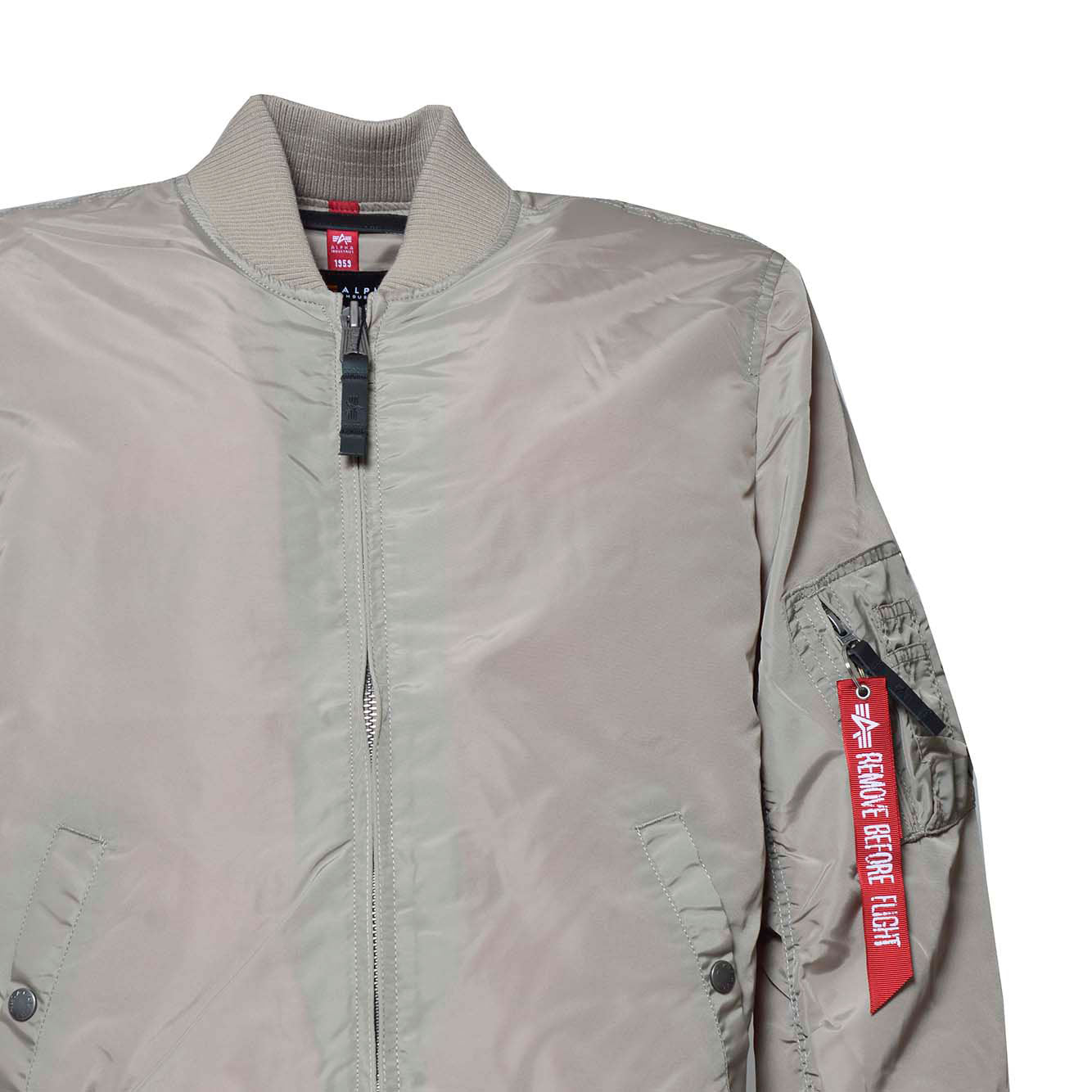 Giacca bomber MA-1 TT in nylon sabbia Alpha Industries 
