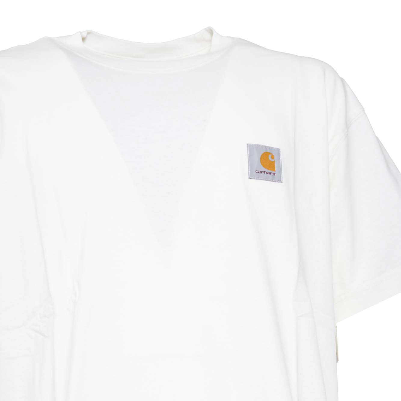 T-shirt Nelson in cotone panna Carhartt Wip 