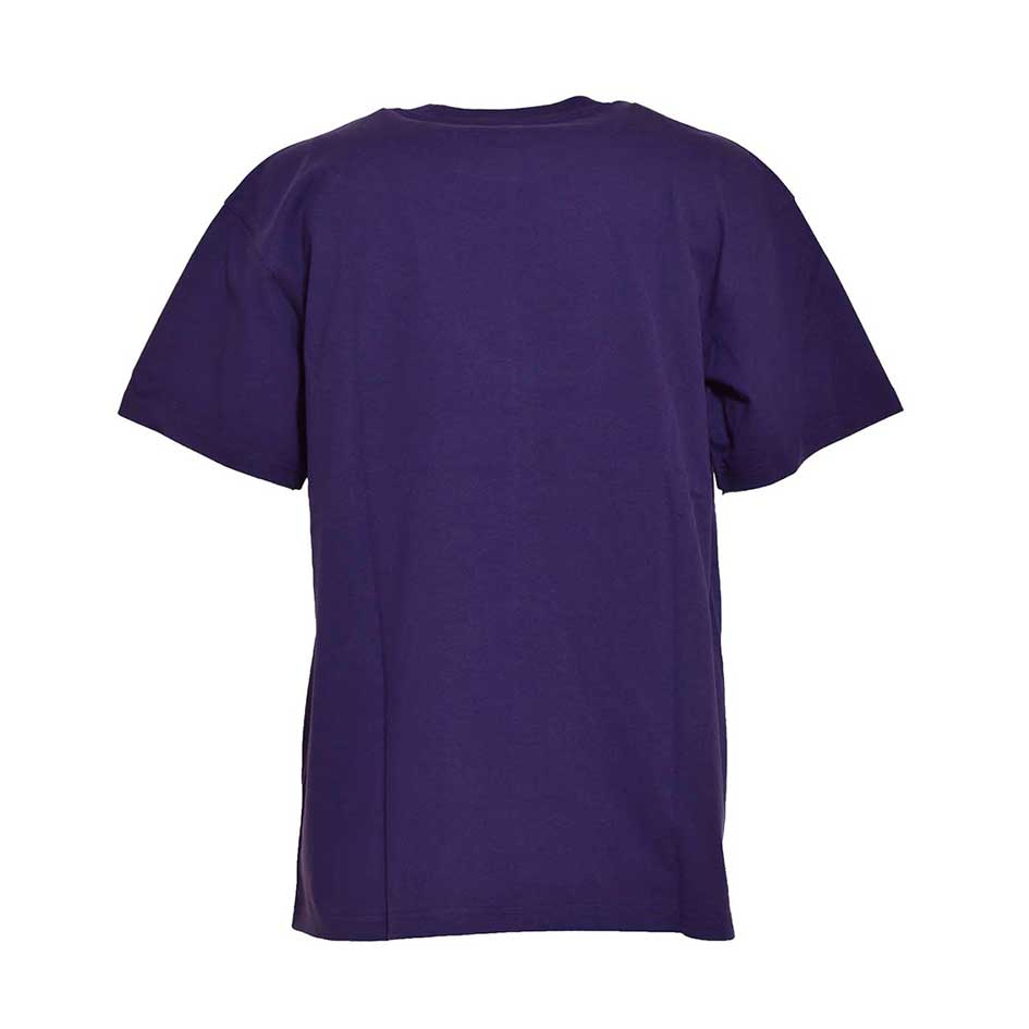 T-shirt American Script viola con logo Carhartt 