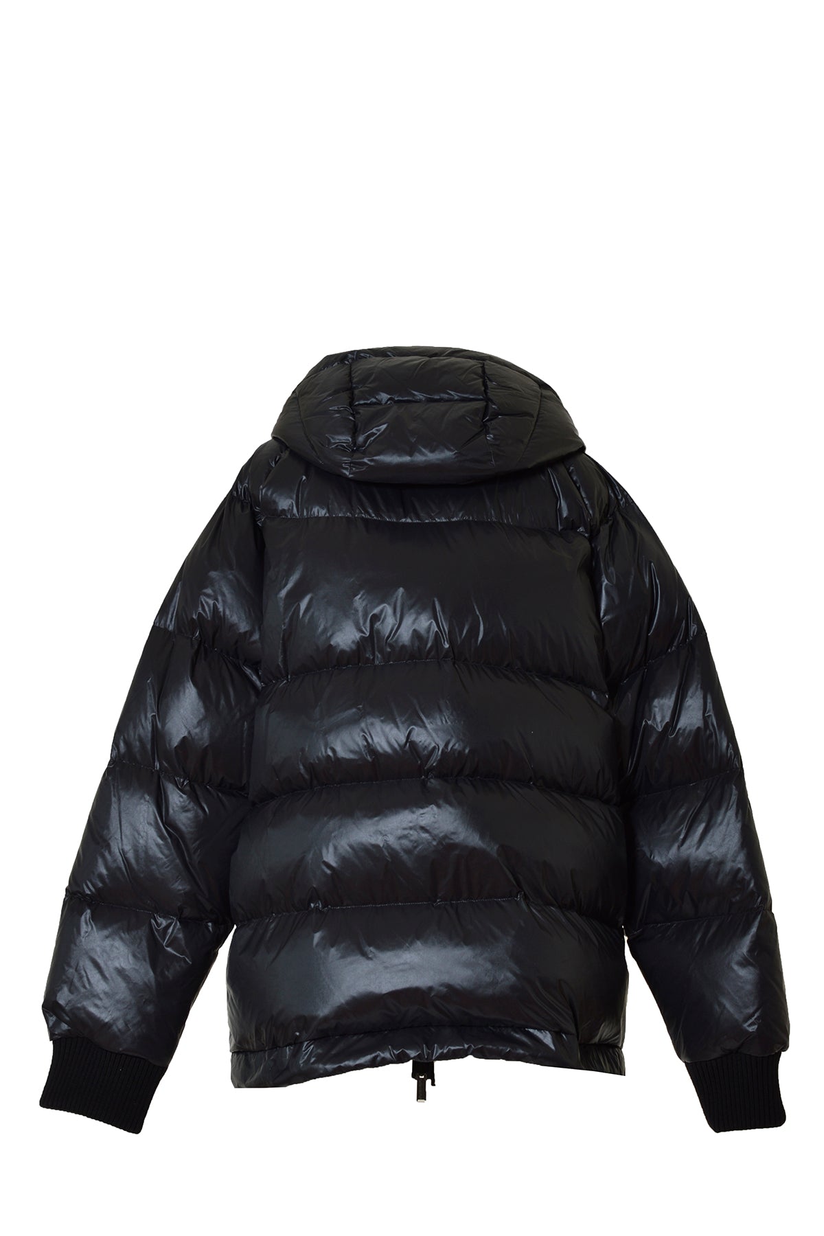 Piumino Crest in nylon nero Dsquared2 