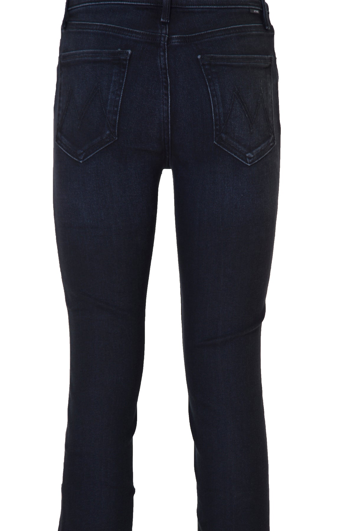 Jeans The Rascal Ankle Snippet in denim nero Mother Women 