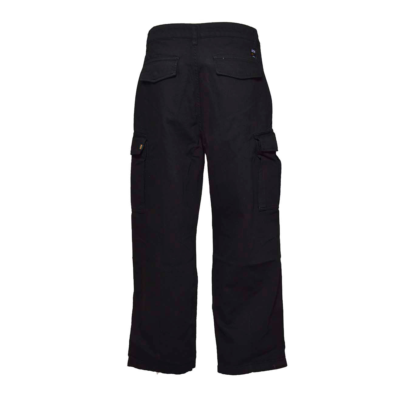 Jeans cargo Aircraft in cotone nero Alpha Industries 