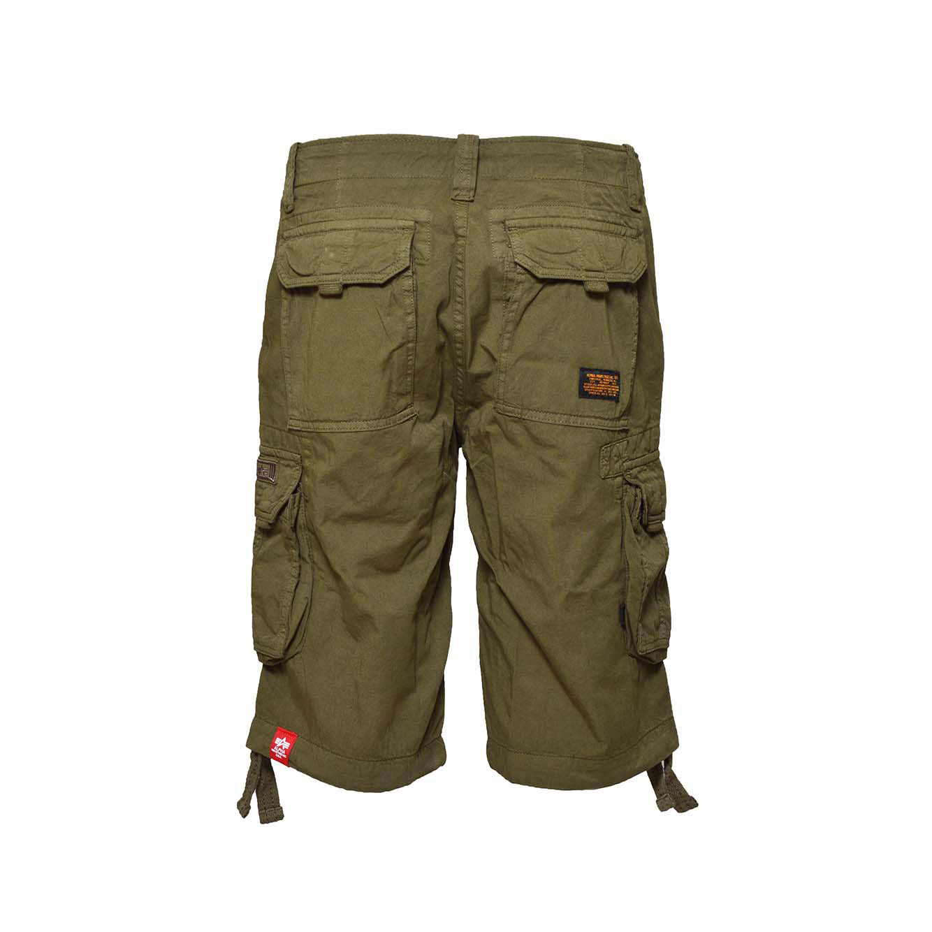 Bermuda Jet cargo in cotone verde oliva Alpha Industries 