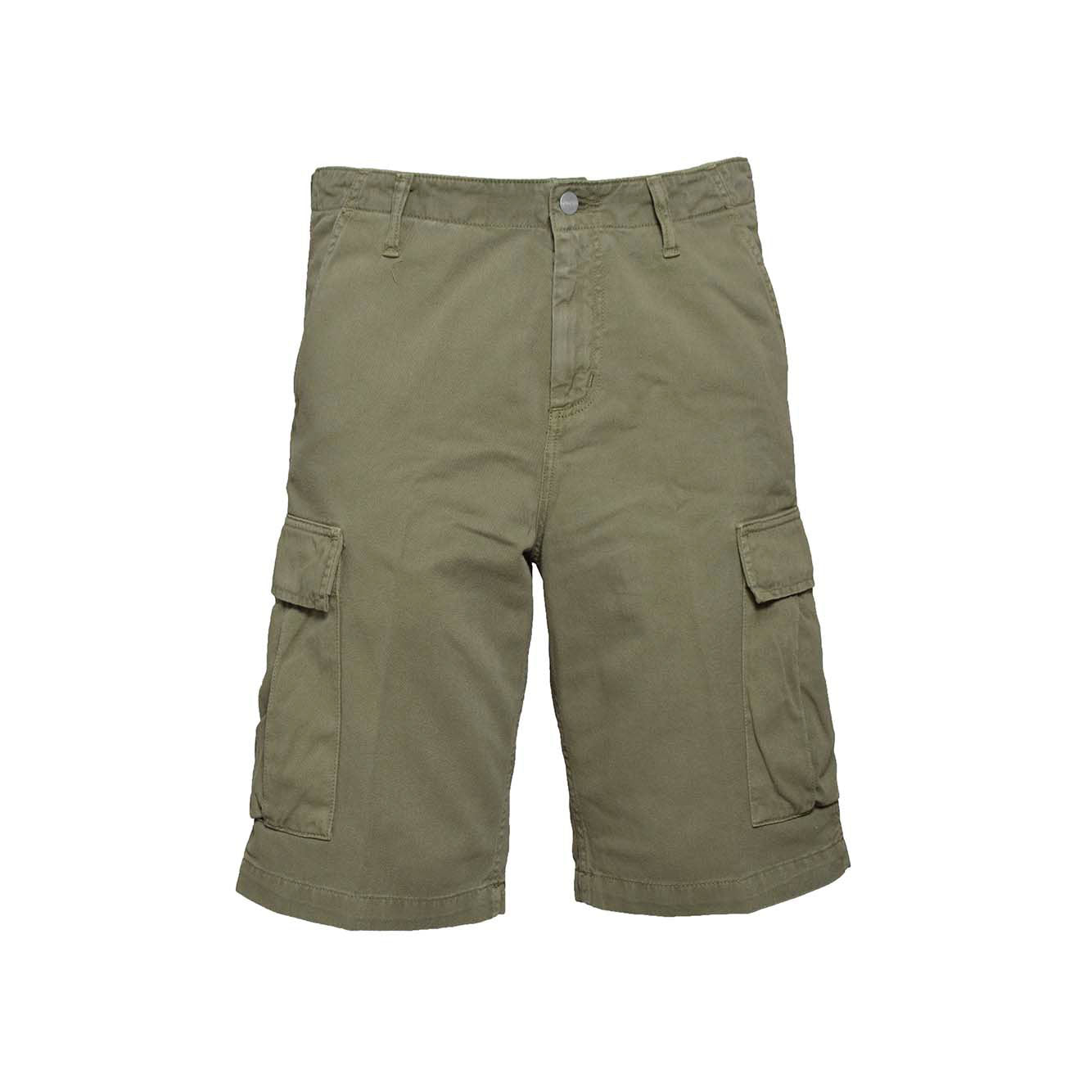 Bermuda Regular Cargo in cotone verde Carhartt Wip 