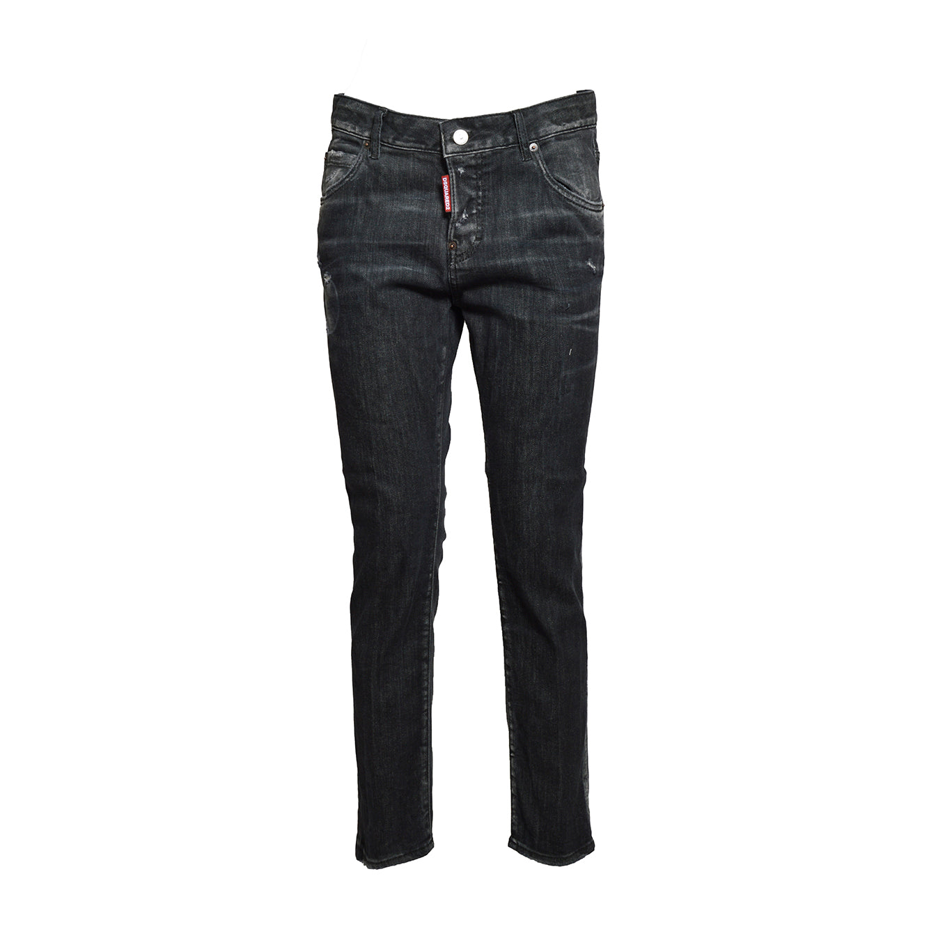 Jeans Cool Girl Jean in denim nero Dsquared2 