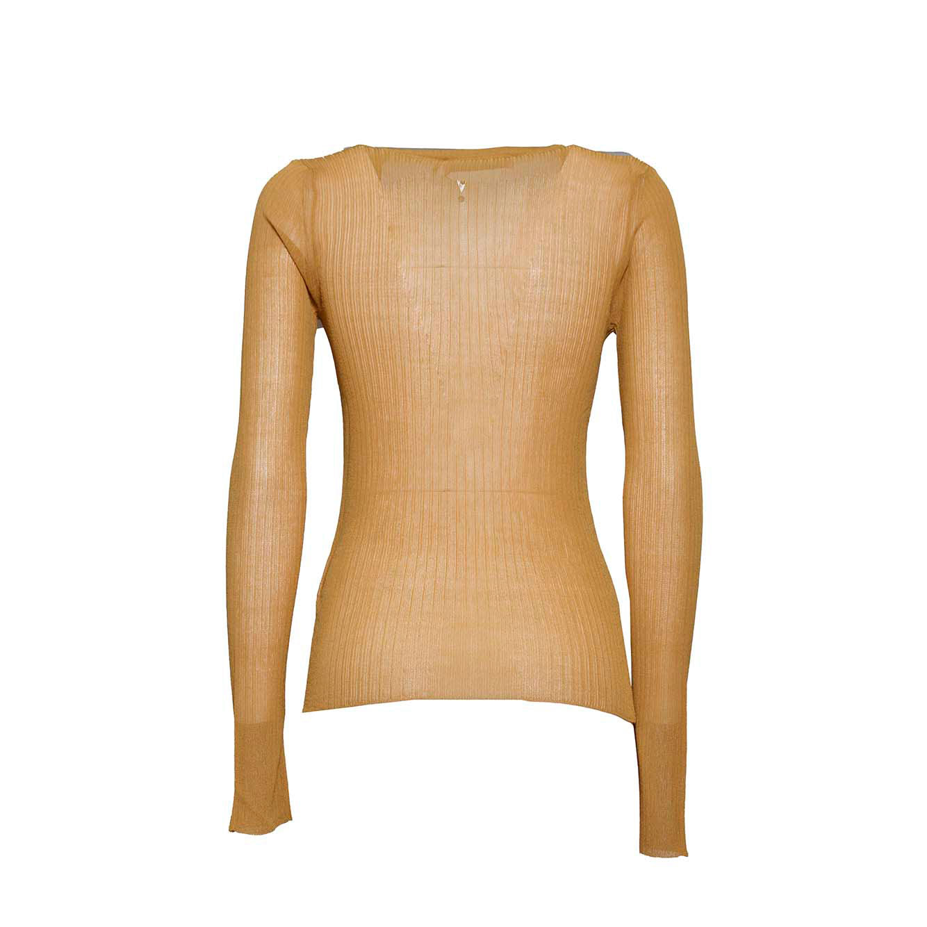 Pullover Saggina in maglia di seta nera Max Mara 