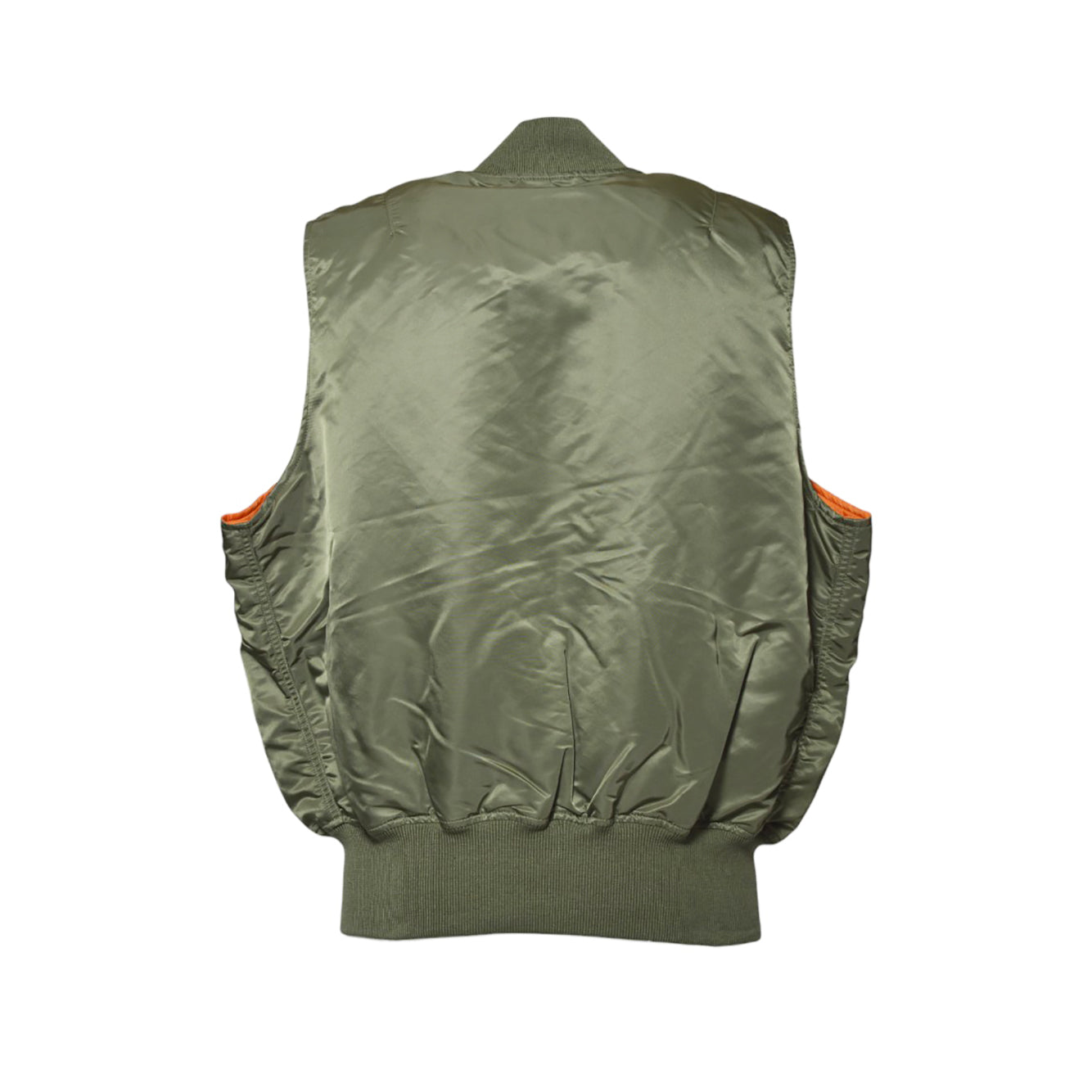 Gilet Ma-1 in nylon verde Alpha Industries 