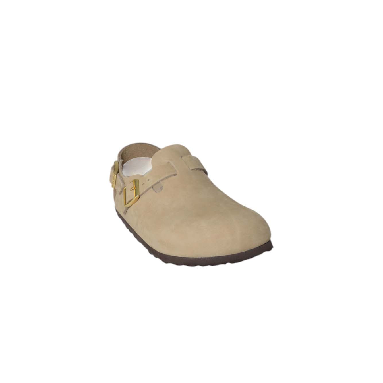 Sabot Tokio in pelle nabuk sabbia Birkenstock 