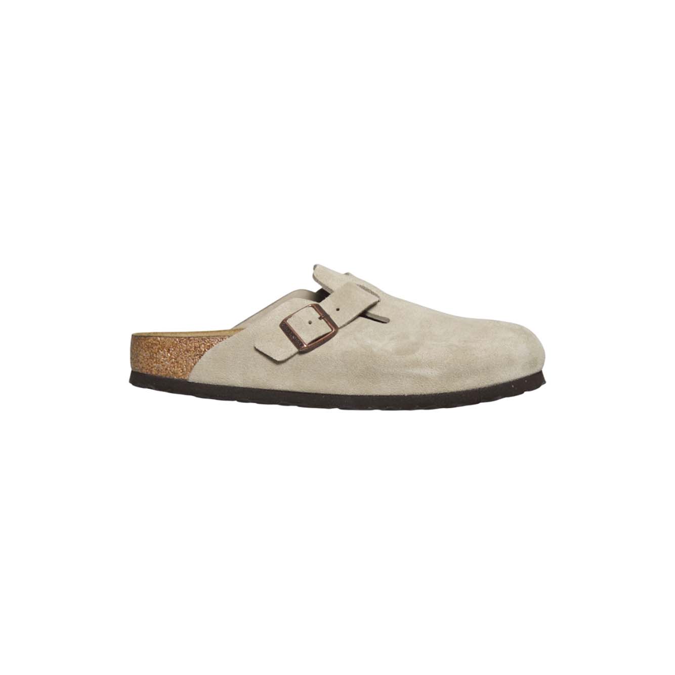 boston sfb taupe, suede leather calzata stretta 