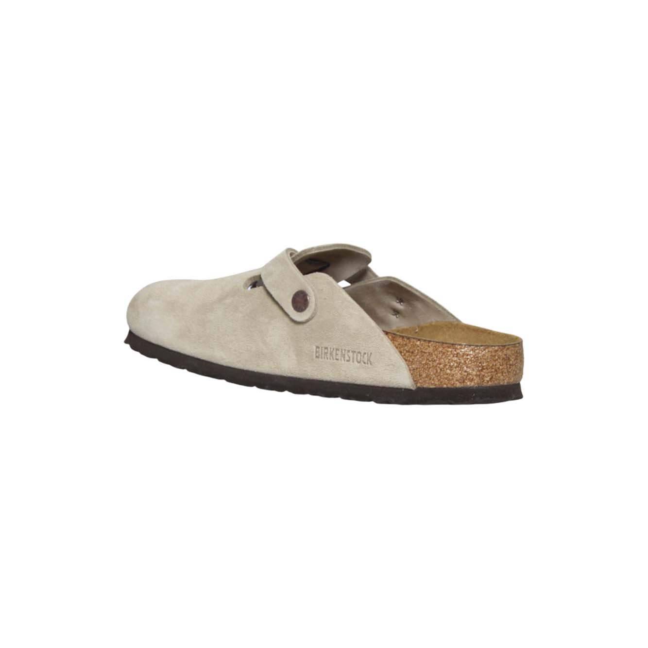 boston sfb taupe, suede leather calzata stretta 