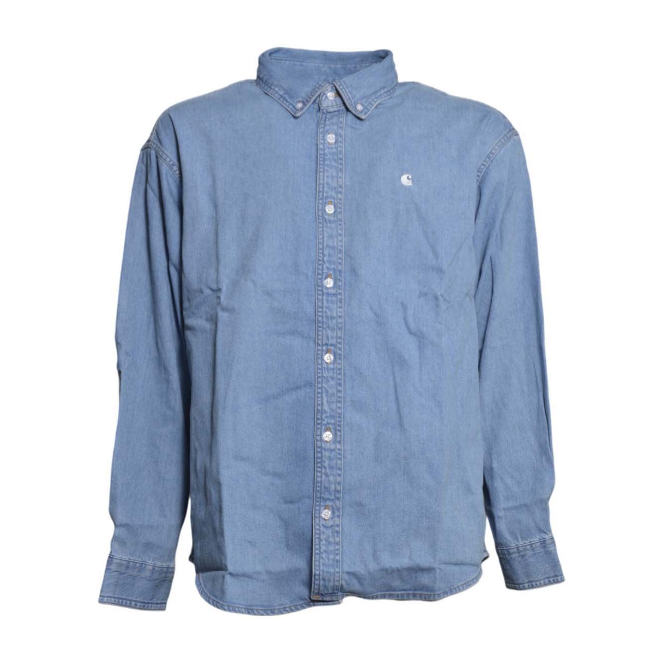 l/s lucas shirt cotton denim 
