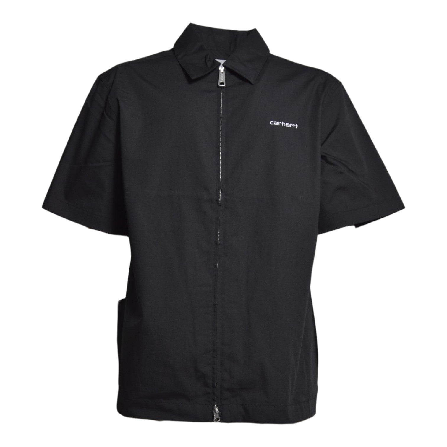 s/s postal zip shirt polyester/cotton 