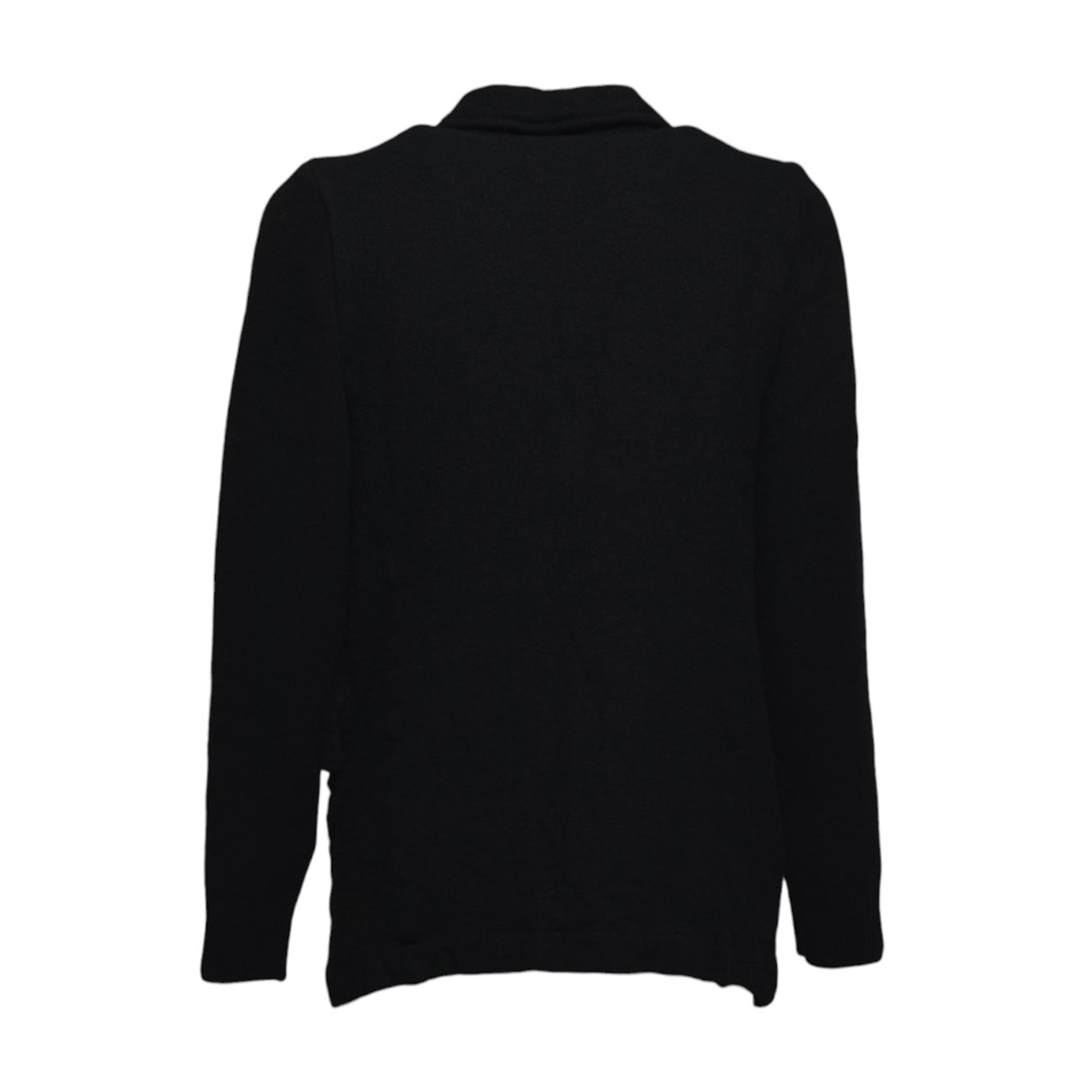 Giacca monopetto in lana nera Comme des Garçons Shirt 