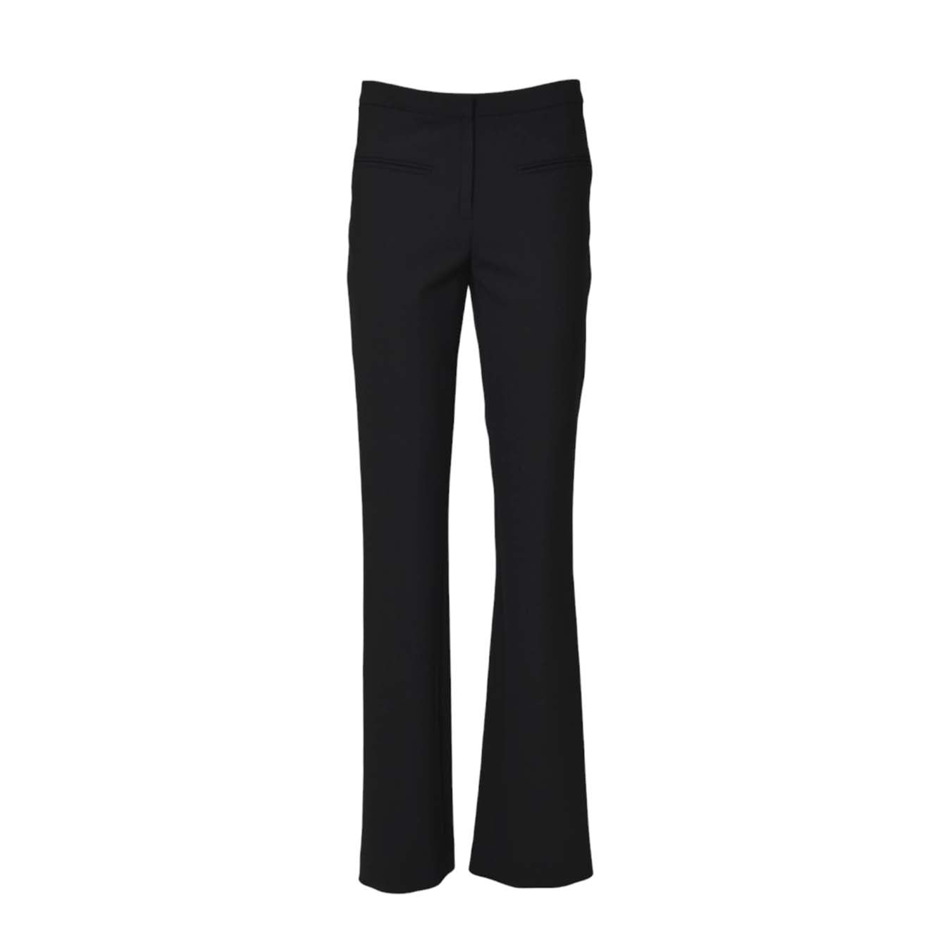 Pantalone Heritage Bootcut in misto lana nera Courrèges 