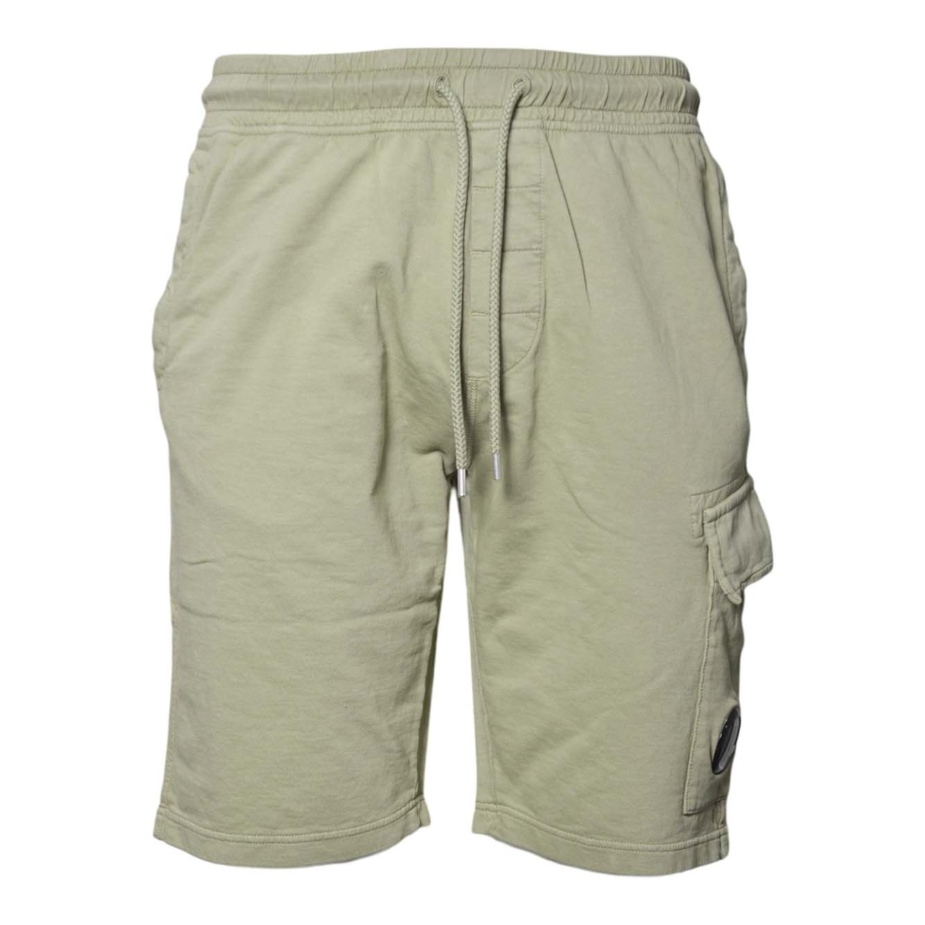 light fleece cargo lens sweatshorts 