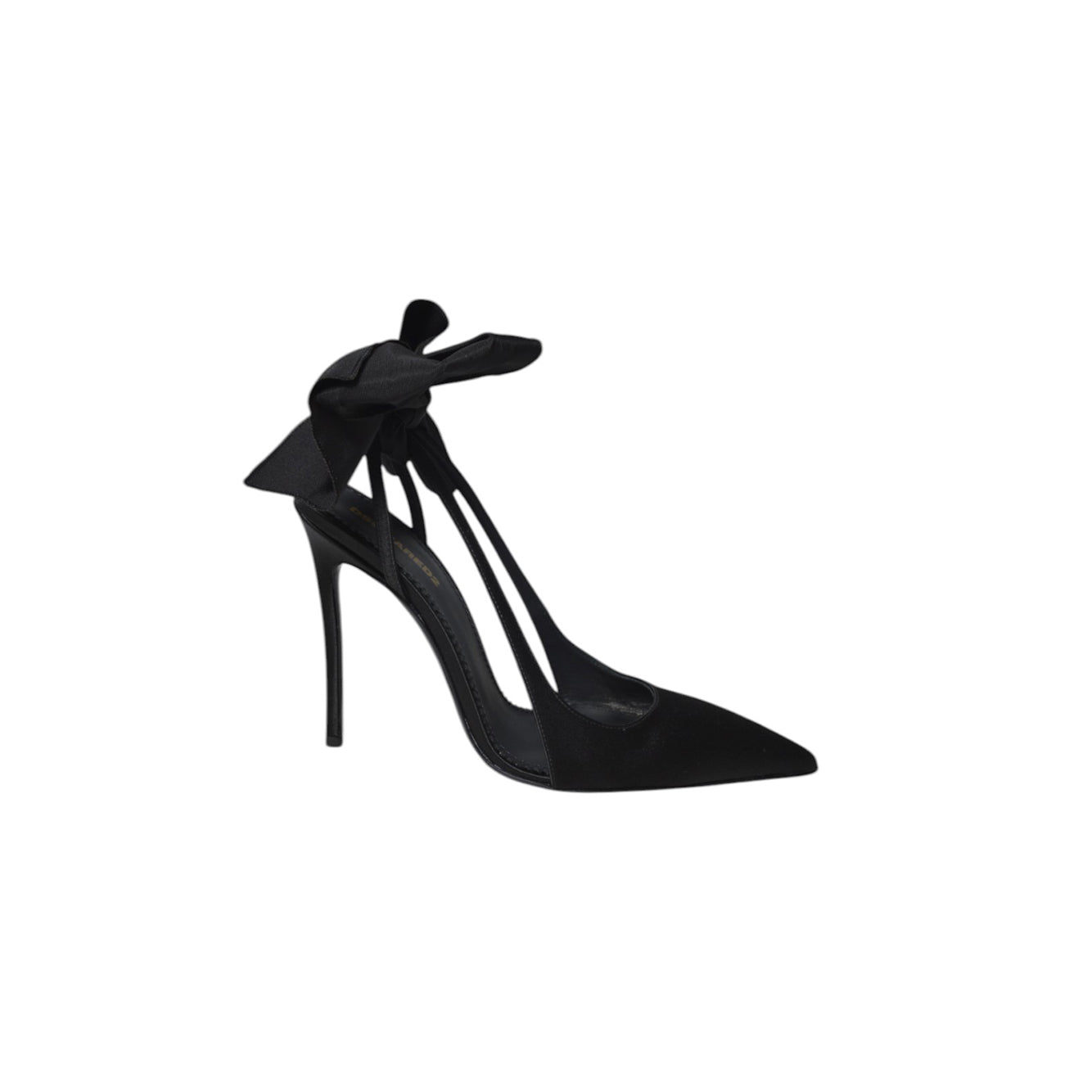 Pumps Take a Bow in raso nero Dsquared2 