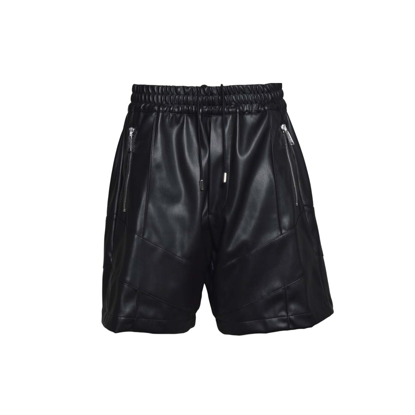 faux leather short 