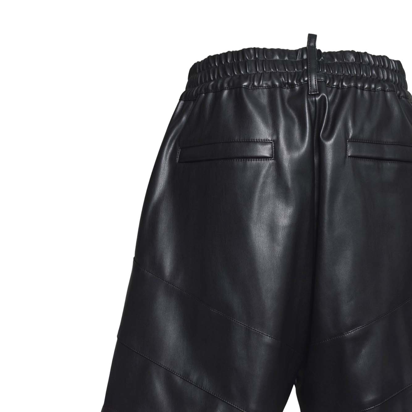 faux leather short 