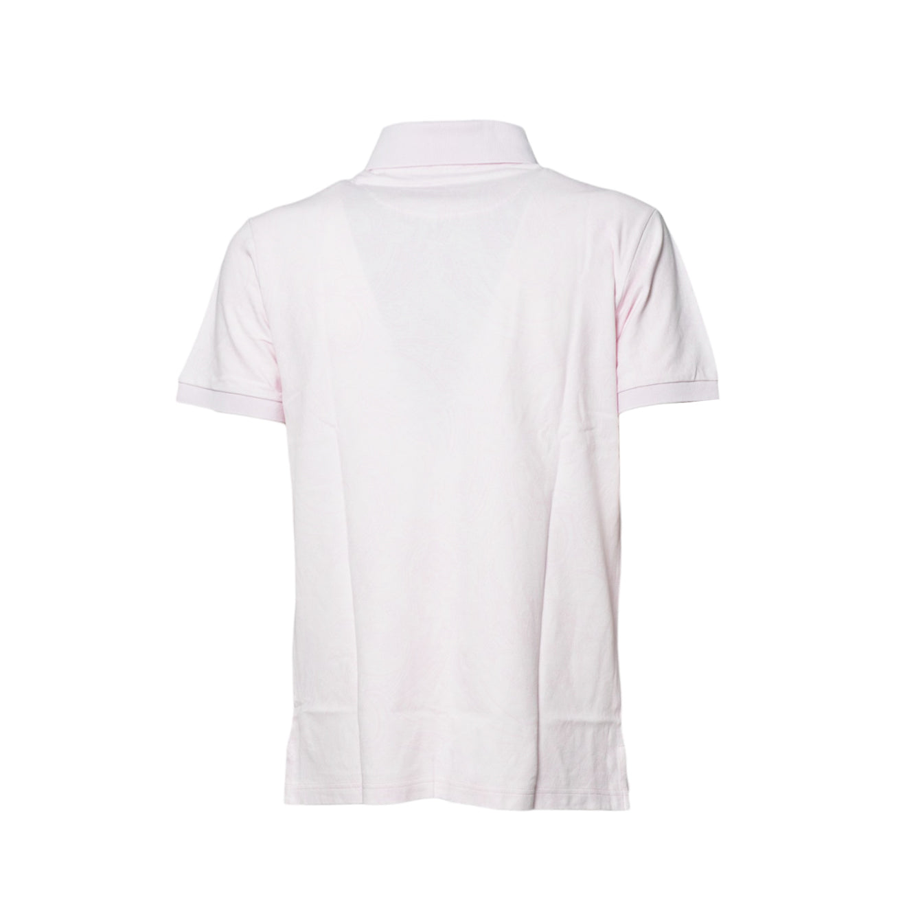 Polo in cotone rosa jacquard Etro 