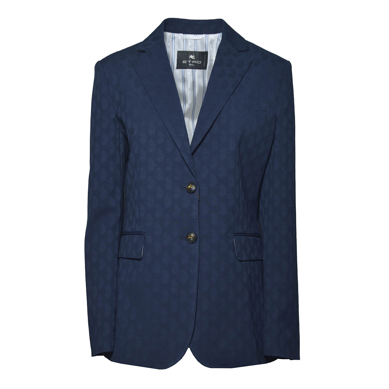 women's fitted jacket with flap pockets 