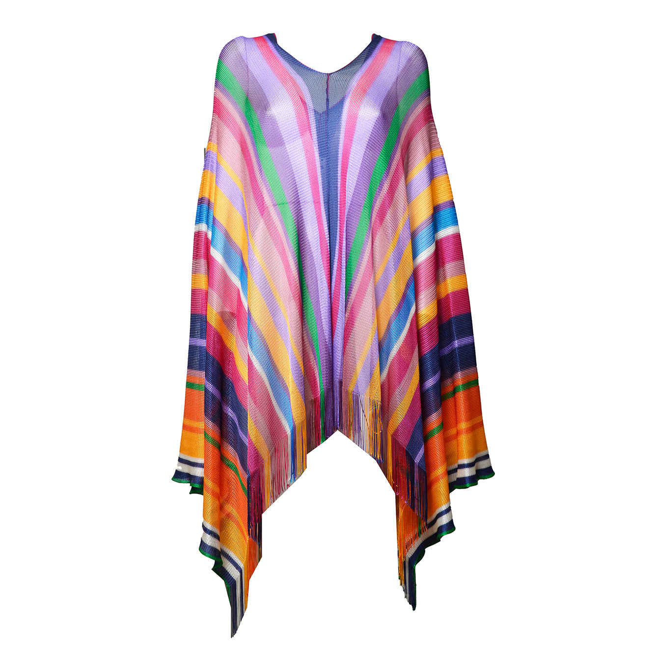 women's industrial crochet poncho 