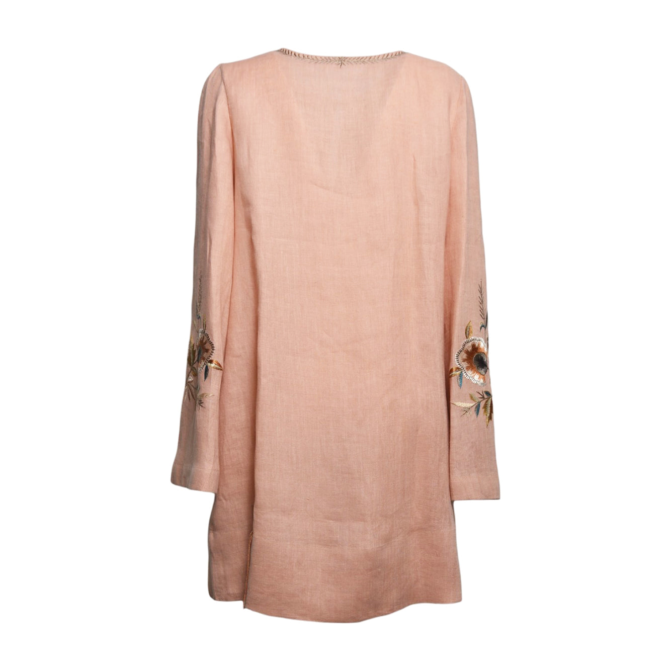 embroidered linen blouse 