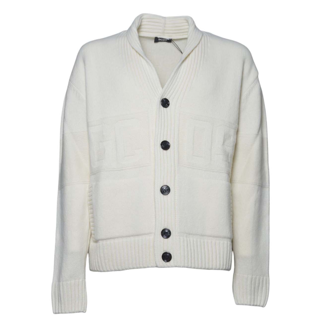 logo buttoned cardigan 