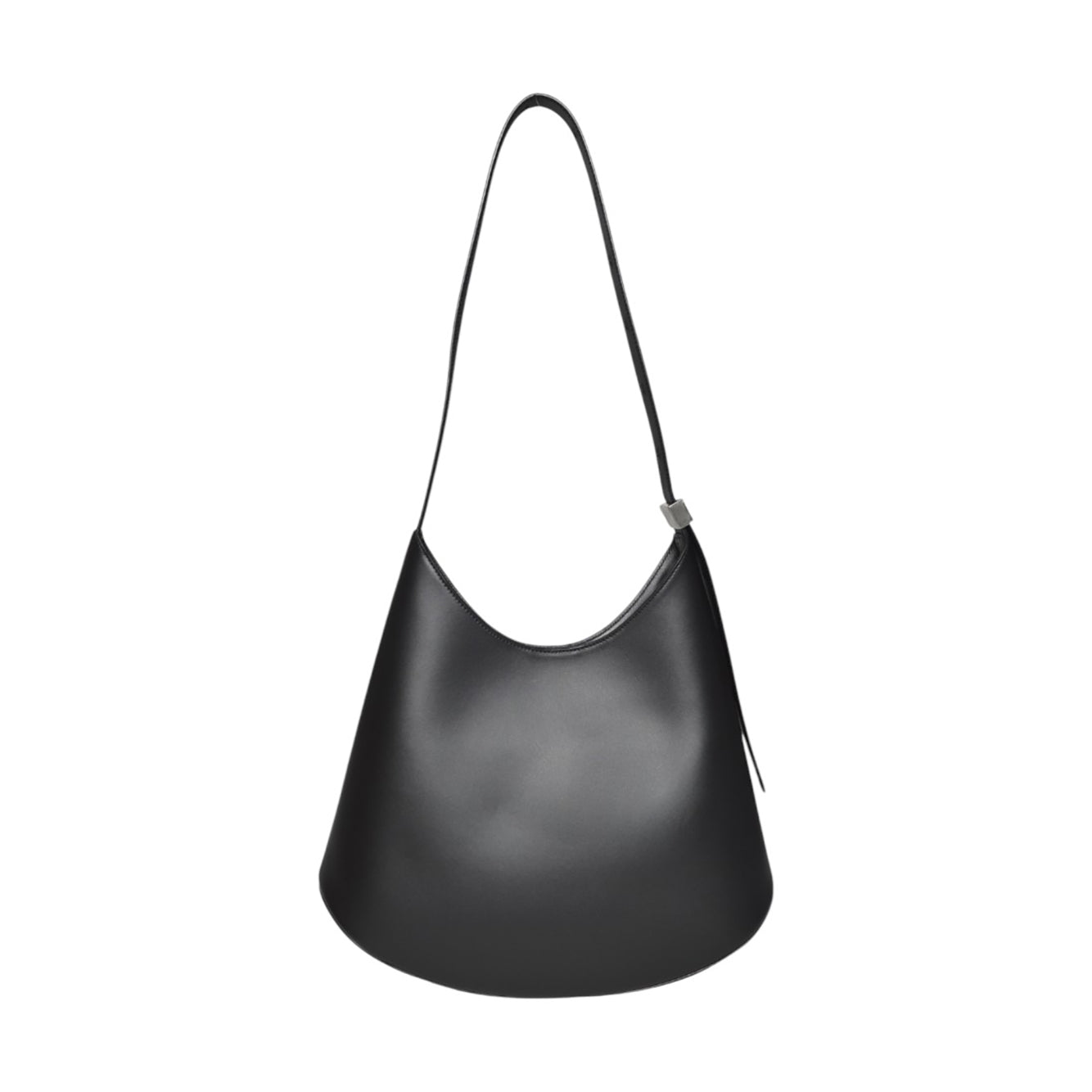 Borsa Eldorado media in pelle nera Jil Sander 