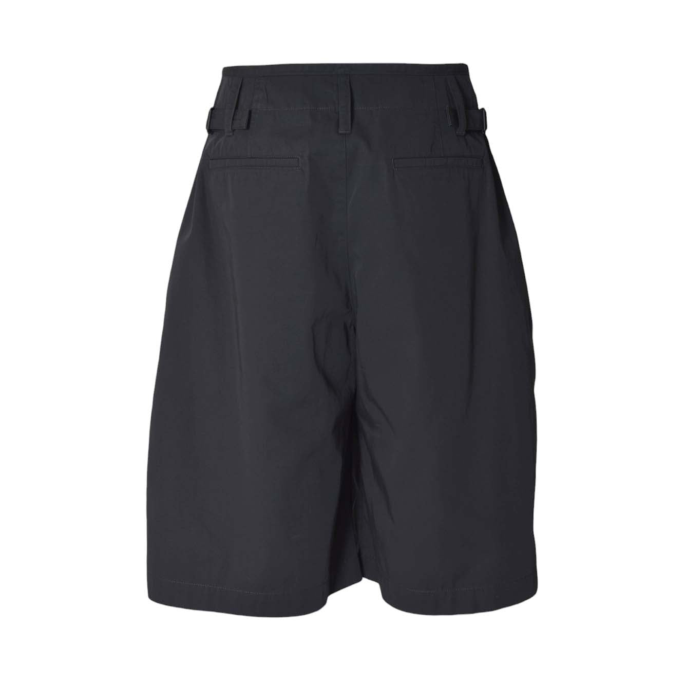 maxi pleated bermuda 