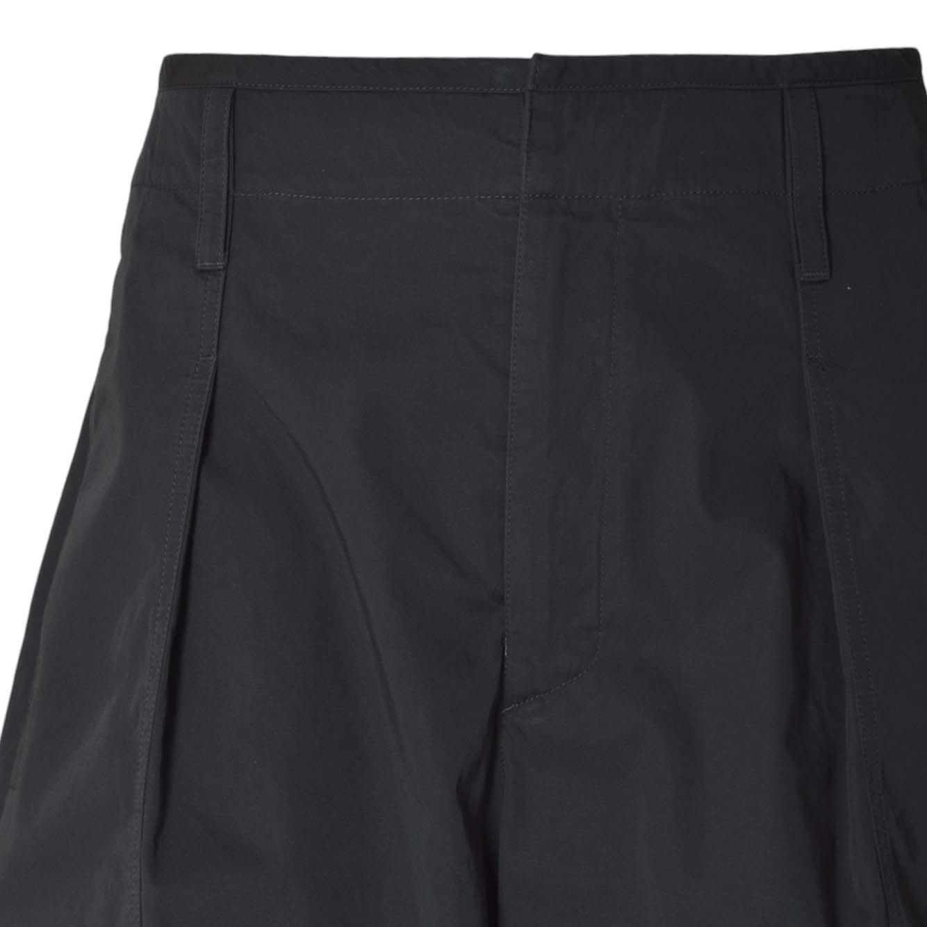 maxi pleated bermuda 