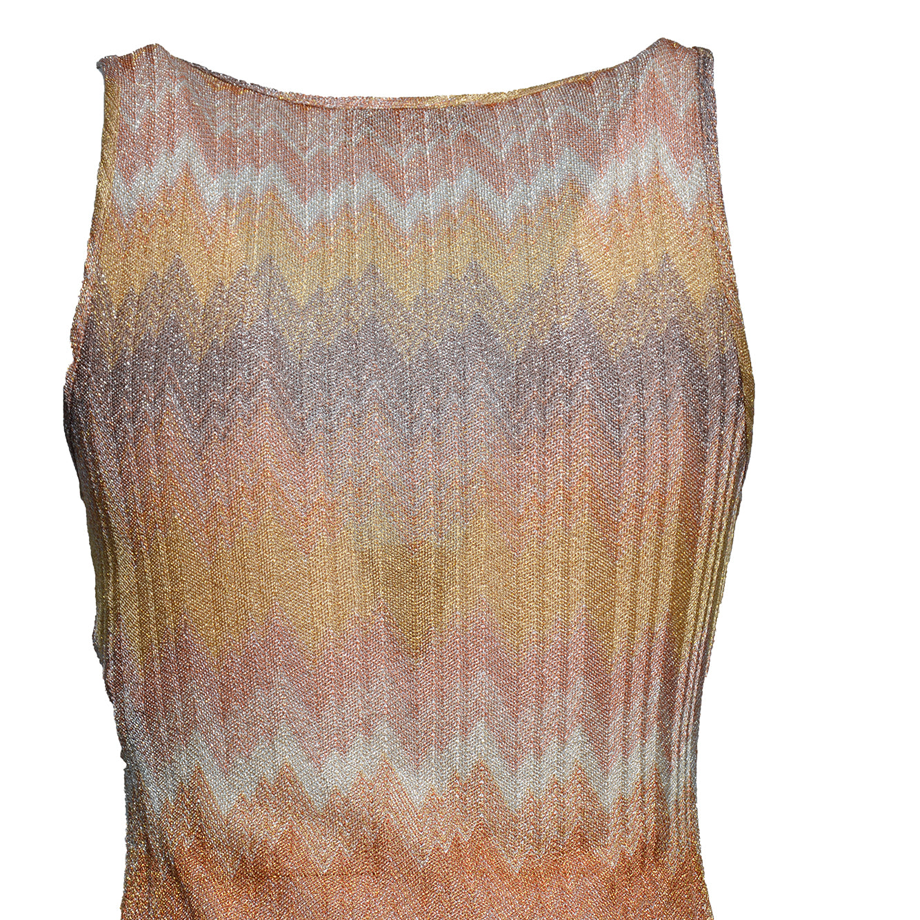 tank top gold tones 