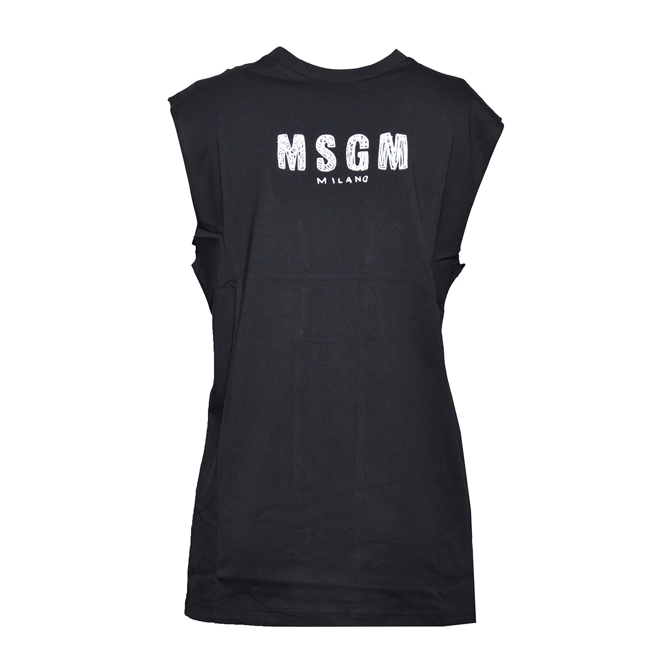 jersey sleeveless t-shirt 