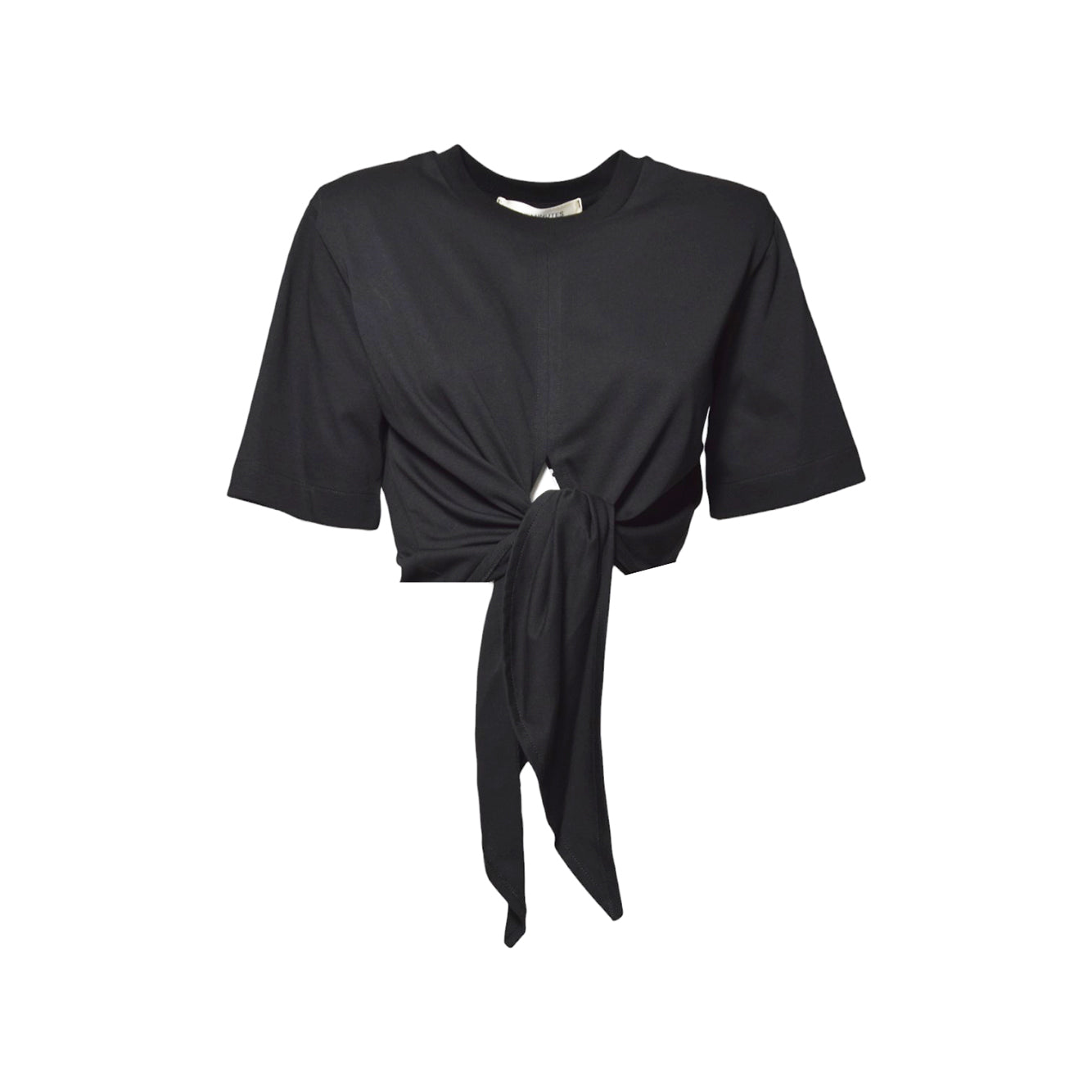 T-shirt The Gia in cotone nero Nineminutes 