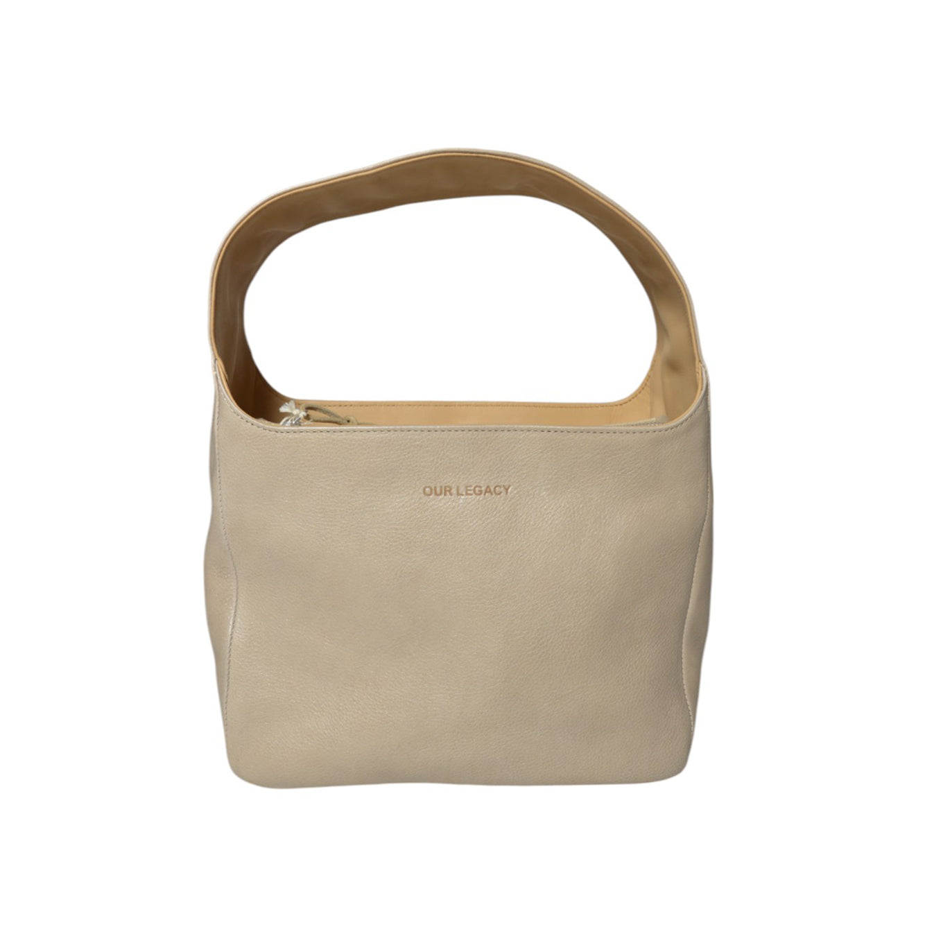 Borsa Brick in pelle rosa cipria Our Legacy 