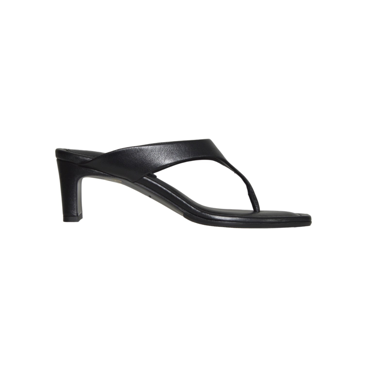karasu sandal malleable black cull hide 