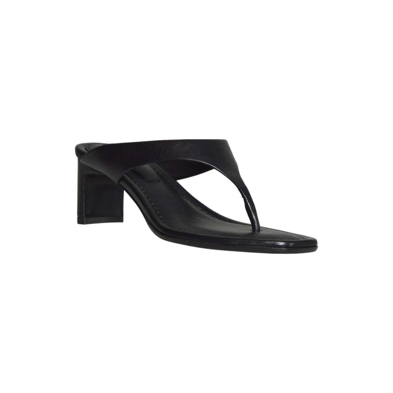 karasu sandal malleable black cull hide 