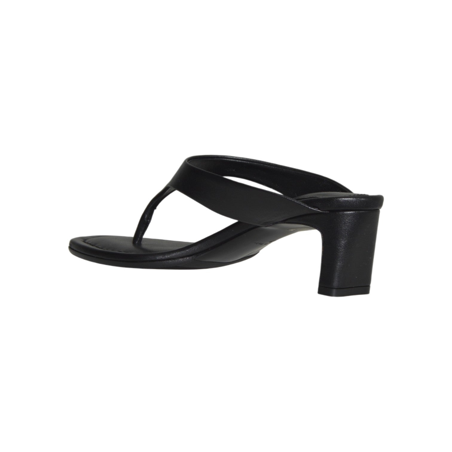 karasu sandal malleable black cull hide 