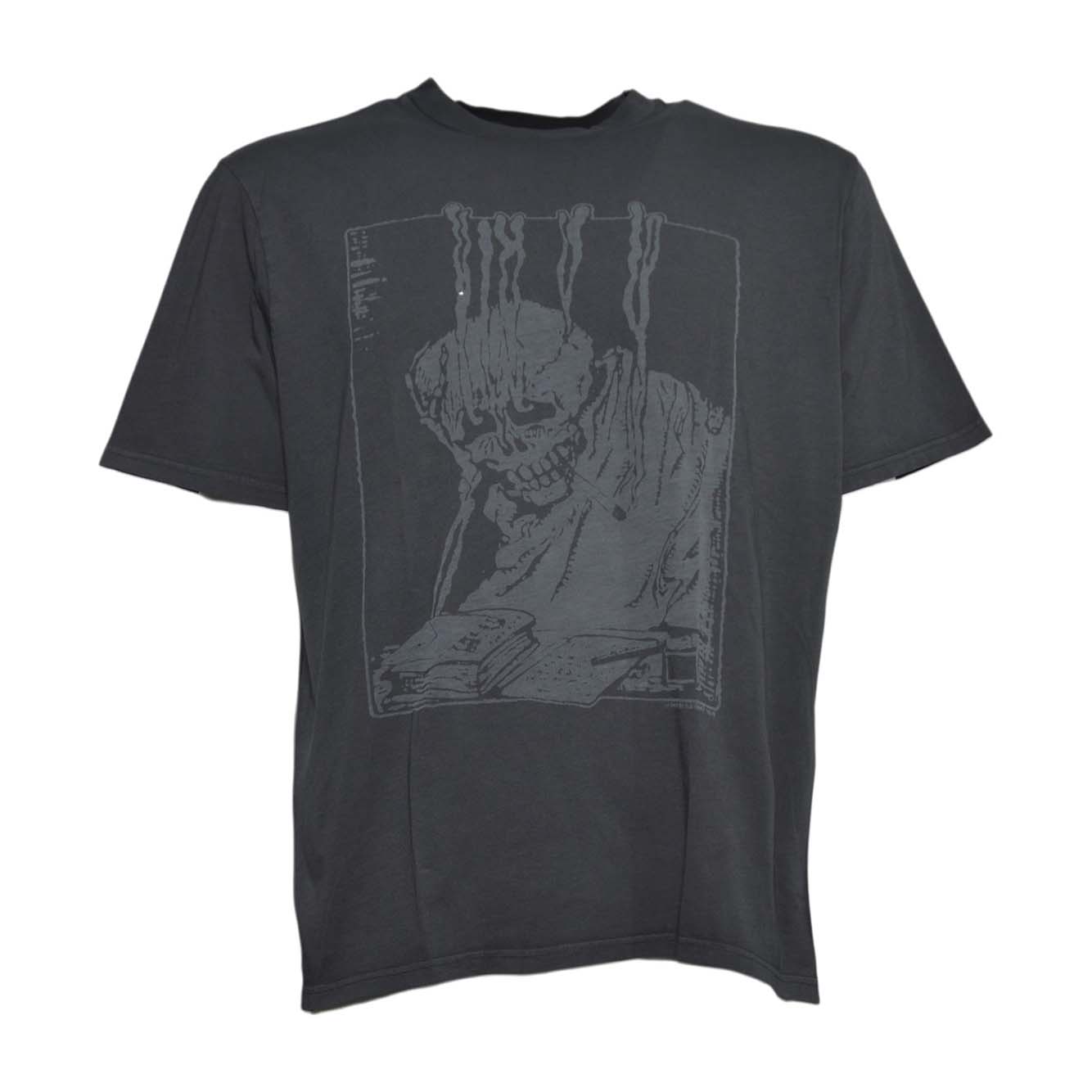 box t-shirt angry fan mail print 