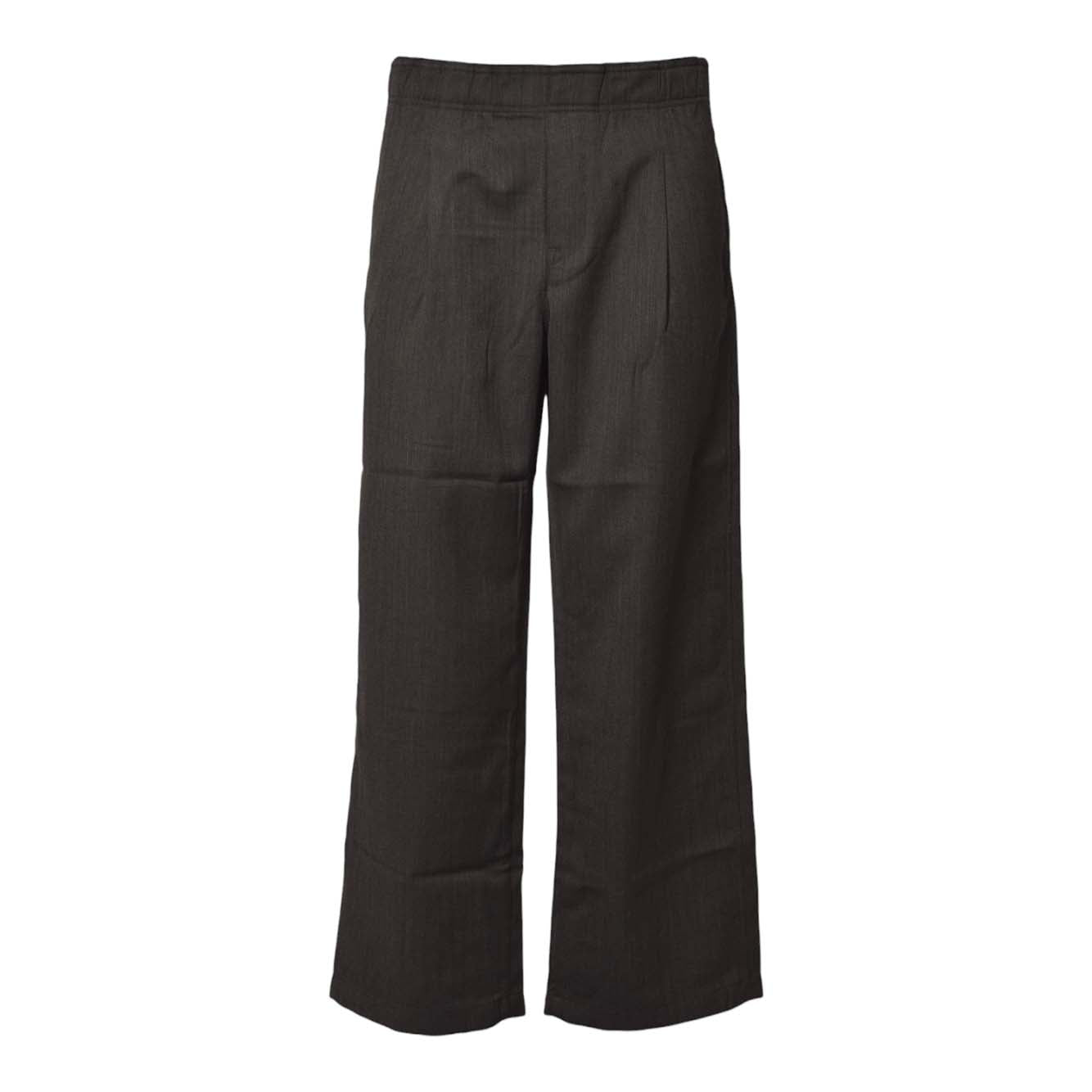 leisure trouser havana brown chain wool 