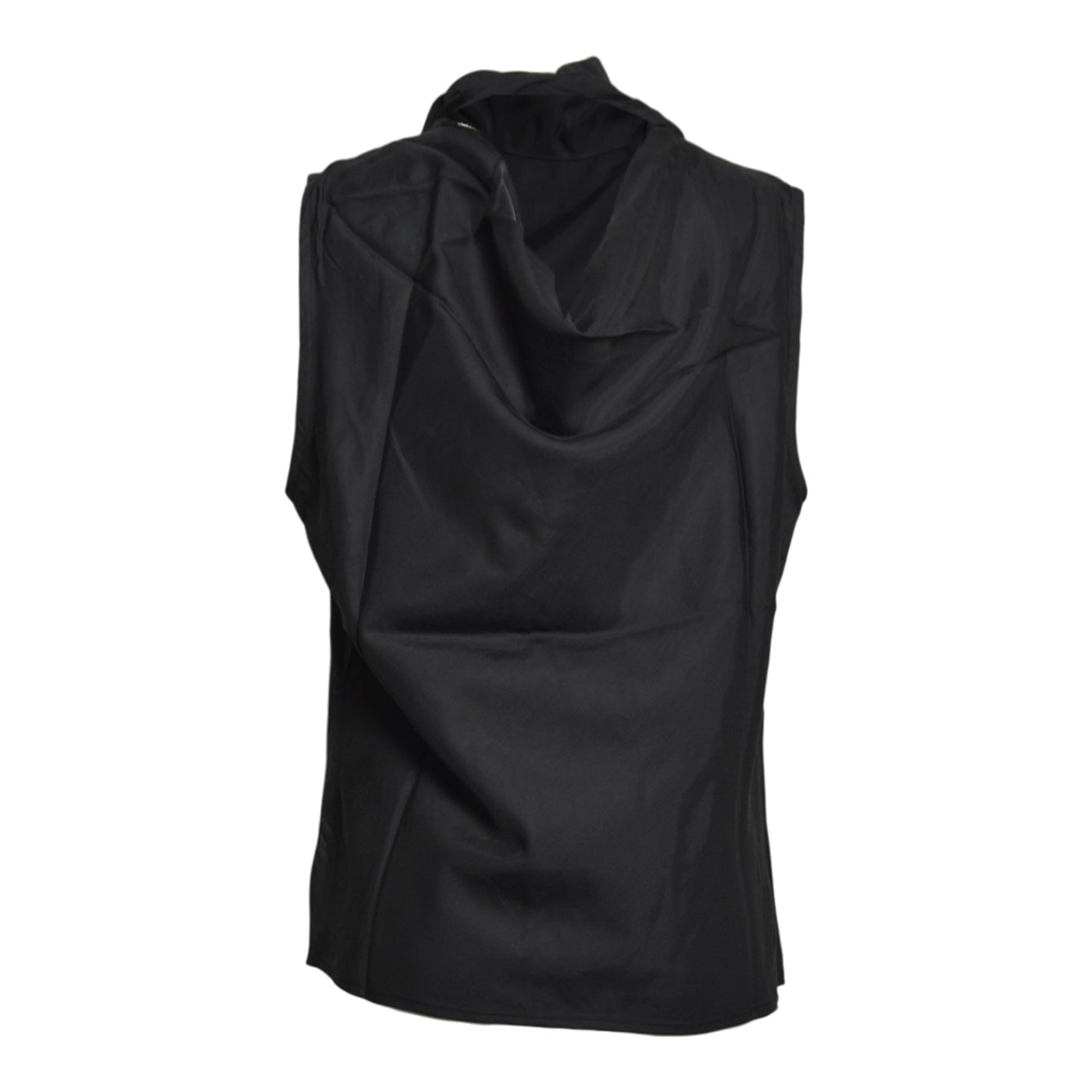 virtuous top still black calm cupro cotton 