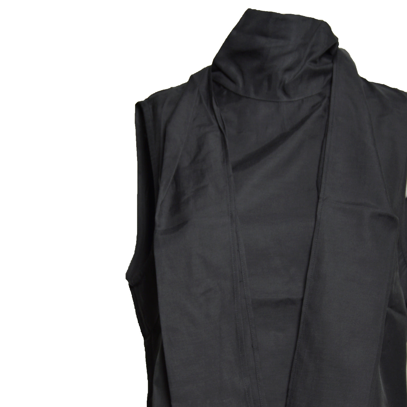virtuous top still black calm cupro cotton 